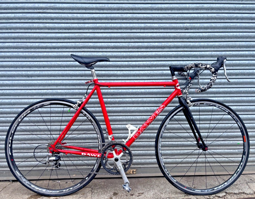 Dawes 55cm red steel - dawes, road