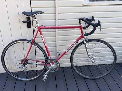 Vintage bianchi racing bike - racing,