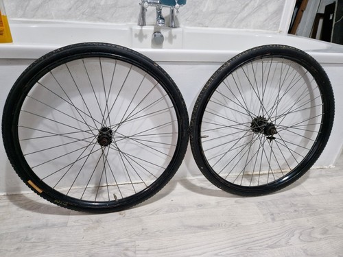 Vintage bicycle wheels - bicycle,