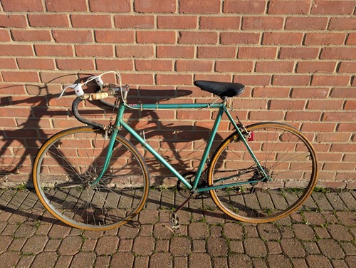 Vintage racing bike with 1950s - vintage,
