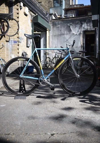Rossin pista track frame - track,