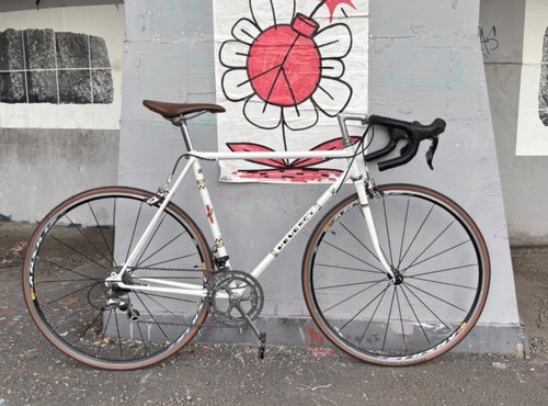 Vintage peugeot road bike - vintage,